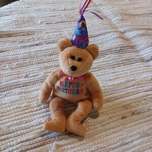 Ty Beanie Babies 2010 “Clebration” Bear - Collectors Item